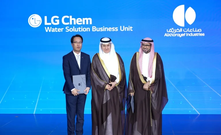 LG Chem and Alkhorayef Group Forge a Business Partnership to Deliver Advanced Water Solutions to the Kingdom of Saudi Arabia