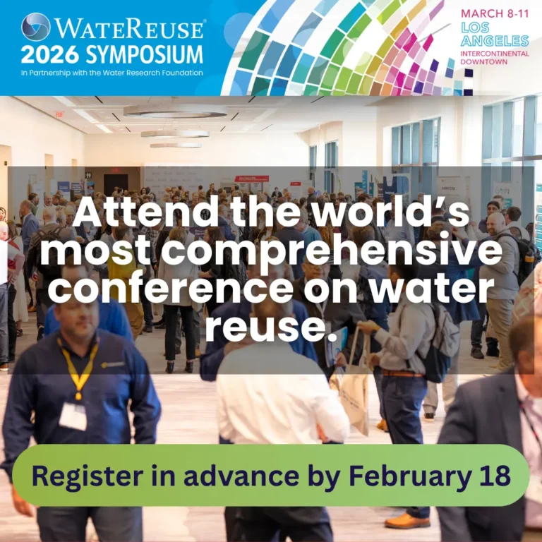 WateReuse 2026 Symposium Convenes March 8-11