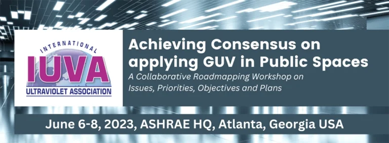 IUVA to Host June Workshop: Achieving Consensus on Applying GUV in Public Spaces
